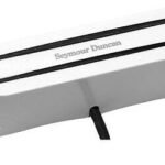 Seymour 11205-02W Duncan Strat Hot Rail Bridge Pickup in White