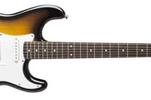 Oscar Schmidt OS-300-TS-A Double Cutaway Electric Guitar, Tobacco Sunburst