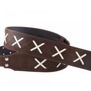 Right-On Special LEGEND DG Brown Guitar Strap