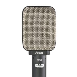 CAD D80 Side Address Large Diaphragm Cardiod Dynamic Cabinet/Percussion Microphone