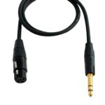 Digiflex HXFS-6, 6ft XLRF to 1/4 TRS Cable