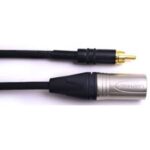 Digiflex NXMR-10, 10ft NK2/6 Adapter Cable -XLRM to RCA Phono Plug