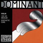Thomastik-Infeld Dominant NO.135 Violin Strings with Aluminum Wound Ball End E String Item ID: NO.135