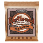 Ernie Ball 2144EB Earthwood Medium Phosphor Bronze 13-56 Acoustic Guitar Strings