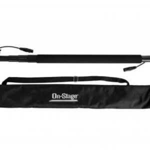 On-Stage MBP8000 Handheld Microphone Boom Pole w/ Carry Bag
