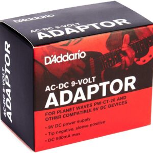 D'Addario Planet Waves PW-CT-9V 9 Volt Power Adapter
