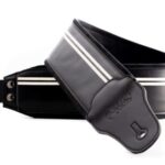 Right-On! Steady Mojo RACE-60 BLACK Guitar Strap