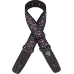 Lock-It 'Defender' LIS-072-DR  2" Retro Locking Guitar Strap