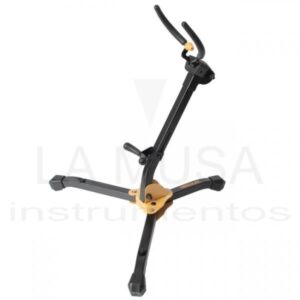 Hercules DS630BB Auto Grip Alto/Tenor Saxophone Stand w/bag
