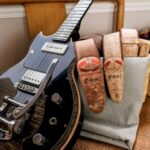 Right-On CORK BE Steady Mojo Guitar Strap-Beige