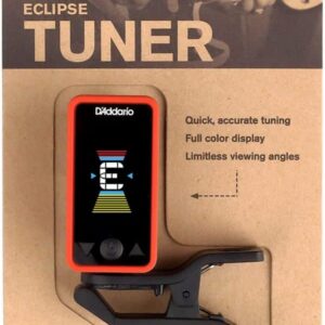 D'Addario Planet Waves PW-CT-17RD Eclipse Tuner-Red