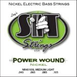 S.I.T. NR45105L Powerwound Nickel Medium Light Bass Strings