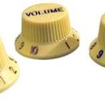 Profile P190 Strat Knobs 3pk-Cream