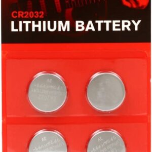 D'Addario PW-CR2032-04 Planet Waves CR2032 BATTERY, 4-PACK