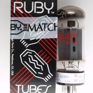 Ruby 6L6GCMSTR-2 Duet matched 6L6GCMSTR Power Tubes