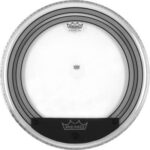 Remo PW-1322-00 22" Powersonic Clear Dampened Bass Head