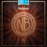 D'Addario NB1253 Nickel Bronze Acoustic Guitar Strings 12-53