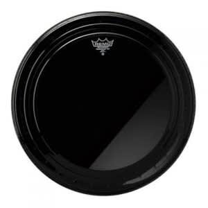 Remo PR-1420-00 20" Powerstroke Pro Ebony Bass Drum Batter Drum Head