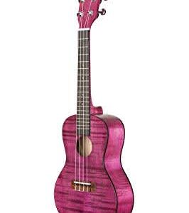 Kala KA-CEMM Exotic Mahogany Concert Ukulele-Magenta