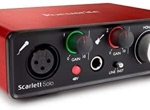 Focusrite SCARLETT-SOLO-4TH-GEN USB Audio Interface