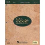 Carta Manuscript Paper No. 1 - Basic