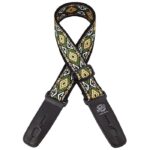 Lock-It 'Emerald Isle'  LIS 071-EI  2" Retro Locking Guitar Strap