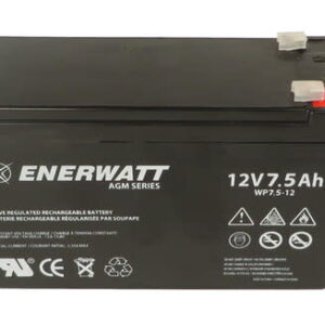 Traynor Rechargeable Battery 12 Volt, 7.5 Amp for TVM-10/TVM-50/TVM-15