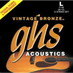 GHS VN-12L Vintage Bronze .011-.048 Light 12 String Guitar Strings