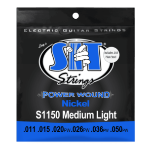 S.I.T. S1150 Powerwound Nickel Medium Light Electric Strings