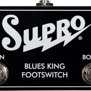 Supro SF4 Blues King Gain and Boost Footswitch