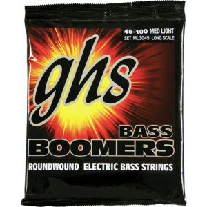 GHS ML3045B Bass Boomers 45-100 Medium Light Bass Strings