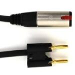 Digiflex NLBJ-14/2-1, 1/4" to BANANA Plug Adaptors