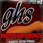 GHS 605 Phosphor Bronze .009-.042 12 String Acoustic Guitar Strings