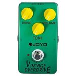 Joyo  JF-01 Vintage Overdrive Pedal-The Joyo Vintage Overdrive JF-01 is an Ibanez Tube Screamer clone with smooth overdrive and sustain. The original Tube Screamer's are known for their characteristic mid hump.