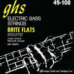 GHS M3075 Brite Flats 49-108 Long Scale Bass Strings