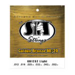 S.I.T GB1252 Golden Bronze 80/20 Light Acoustic Strings