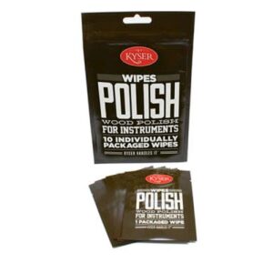 Kyser K500WIPE Polish Wipes - Wood Polish For Instruments