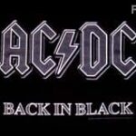AC/DC (BACK IN BLACK 4) T-Shirt- Large