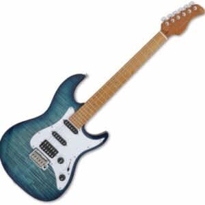 Sire S7-FM-TBL Larry Carlton  Electric Guitar-Natural-Transparent Blue