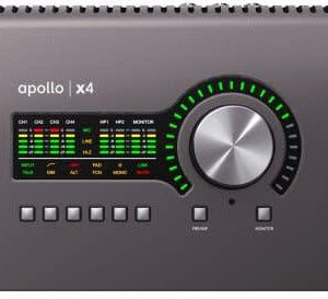 Universal Audio Apollo x4 12x18 Thunderbolt 3 Audio Interface with UAD DSP