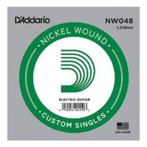 D'Addario NW048 Single Nickel Wound Single .048
