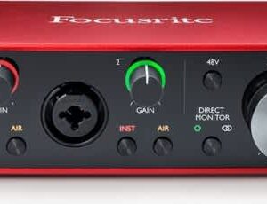 Focusrite Scarlett 2i2 4TH Gen 2 In /2 Out USB Recording Interface