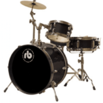 RB  RB-JR3-BK 3pc Junior Drum Set-Black