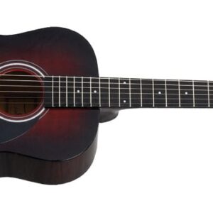 Jay Junior JJ43-RSB 3/4 Size Acoustic Guitar-Red Sunburst Finish