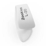 Dunlop Z9003L20  Zookies Thumb Picks-White Lg. 20 Degrees-Single