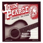 John Pearse JP700M Phosphor Bronze Acoustic Guitar Strings  .013-.056
