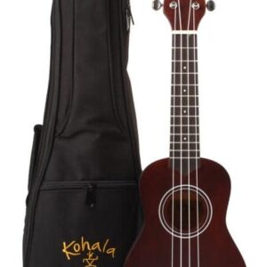 Kohala KPP-S Player Pack Soprano Ukulele w/ Bag Tuner
