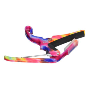 Kyser KG6TDA Quick Change Capo for Acoustic Guitar Tie Dye