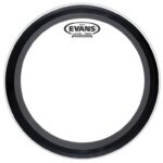 Evans BD22EMADCW  22" EMAD 1-Ply 10mil Bass Batter Coated Drumhead