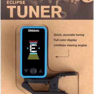 D'Addario Planet Waves PW-CT-17BU Eclipse Tuner-Blue